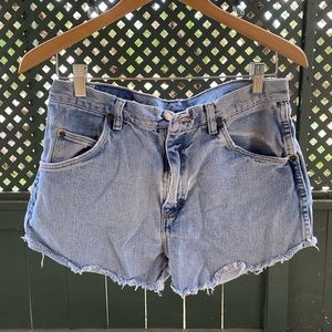 Vintage Reworked Denim Shorts
